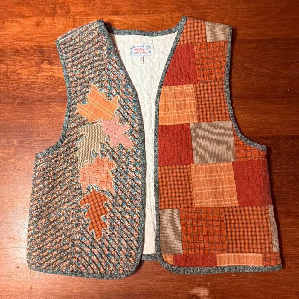 Handmade Quilted Patchwork Vest